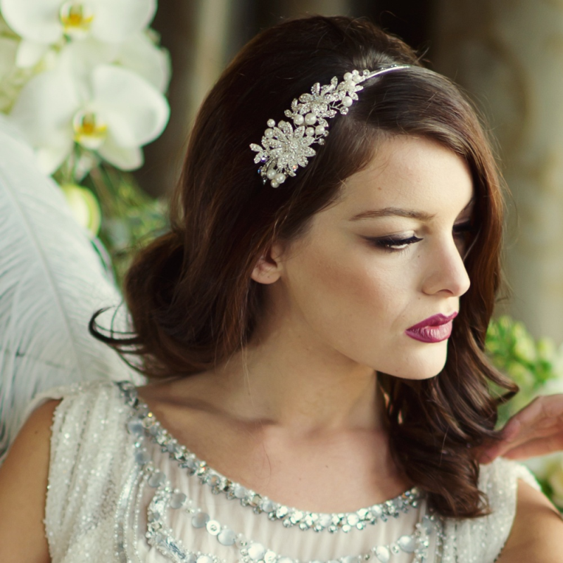 Scarlett crystal hairband