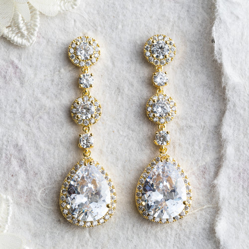 Ayria crystal statement earrings