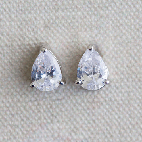 Eliana crystal stud earrings