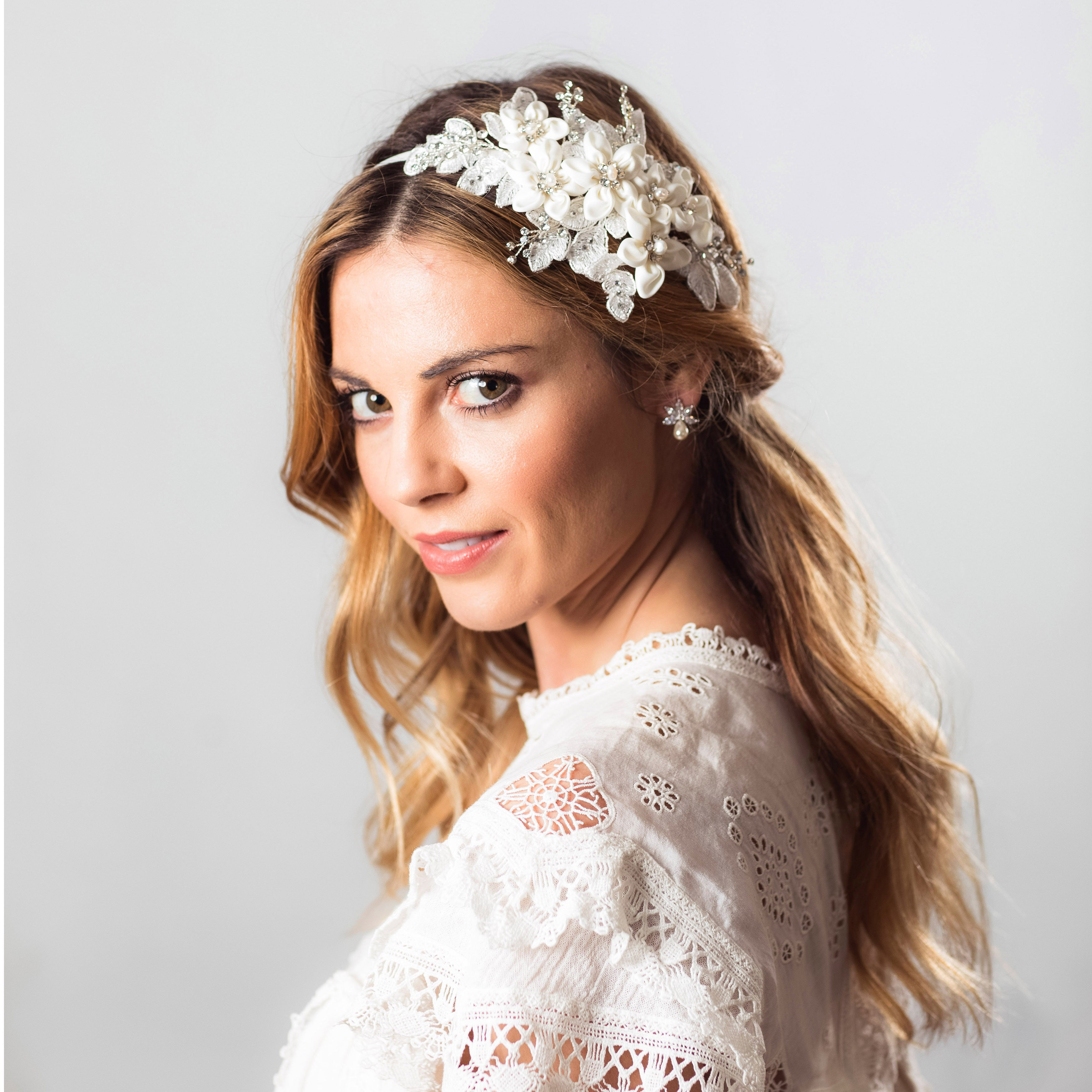 Gracie floral hairband
