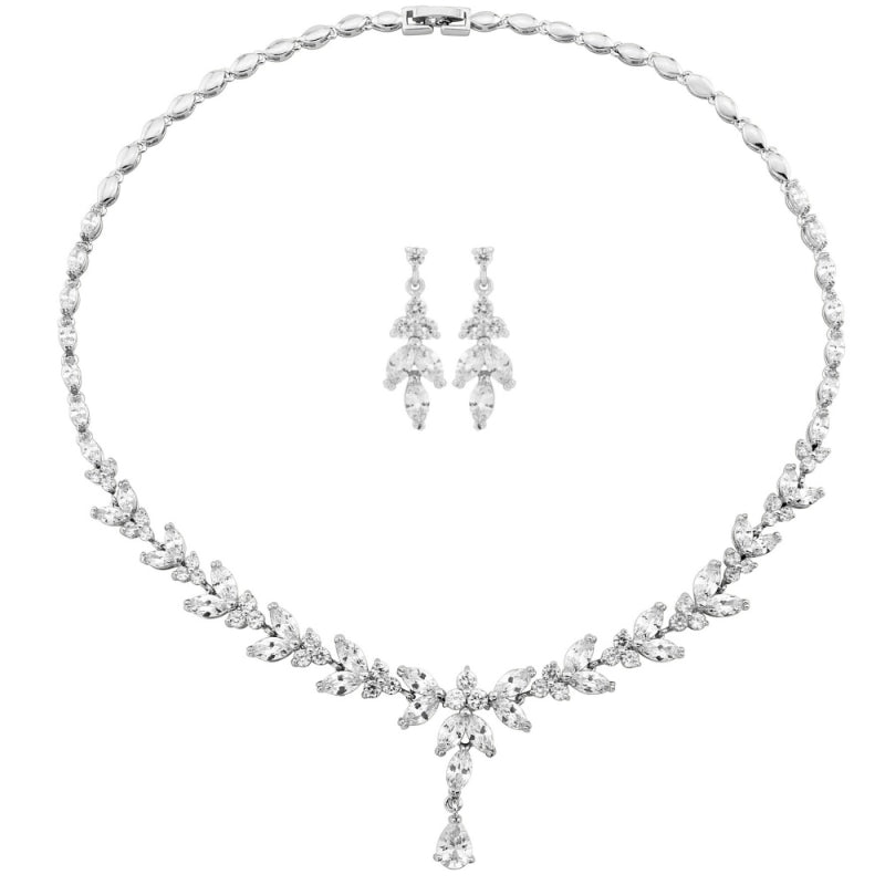Mercy necklace and earring set