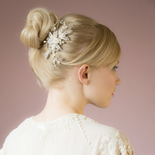 Ophelia crystal hair comb