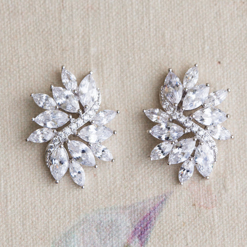 Sarah crystal earrings