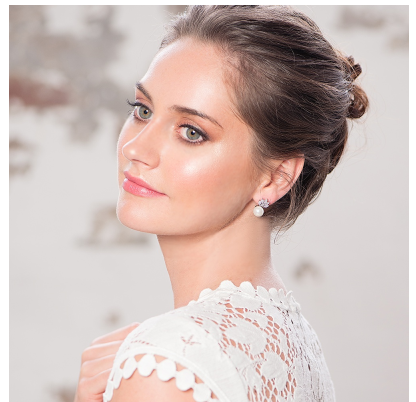 Pia pearl and crystal earrings