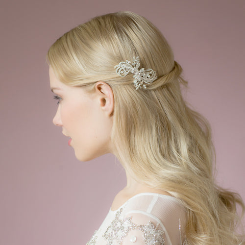 Stella crystal hair comb