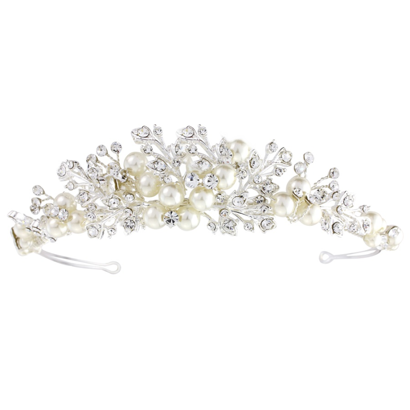 Tess crystal tiara