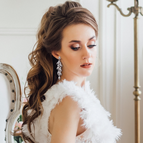 Andria crystal statement earrings