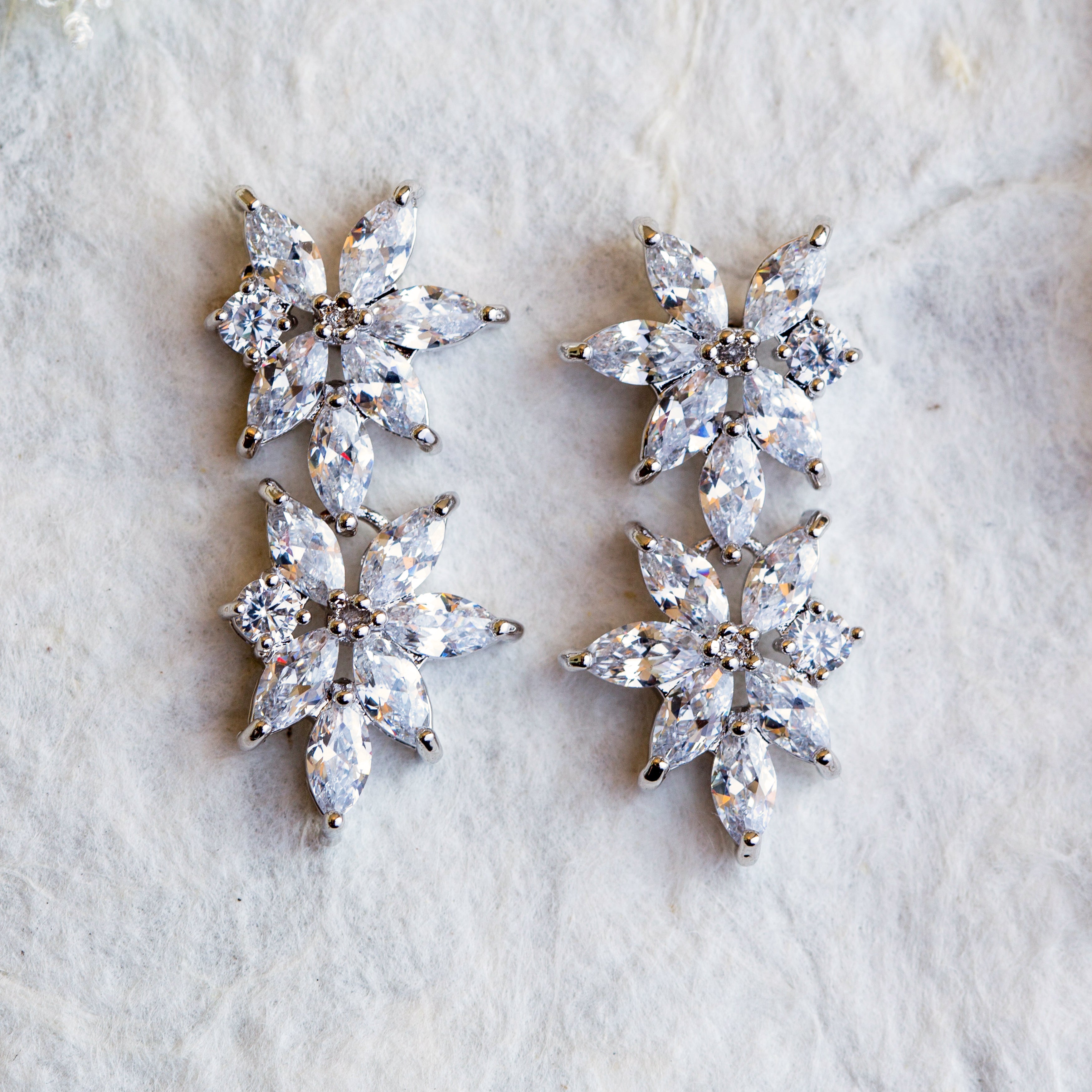 Matki crystal earrings