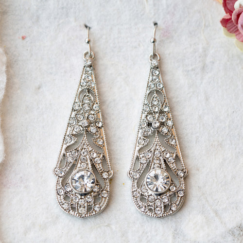 Ophelia crystal earrings