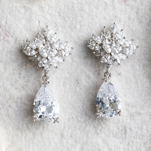 Sasha crystal earrings