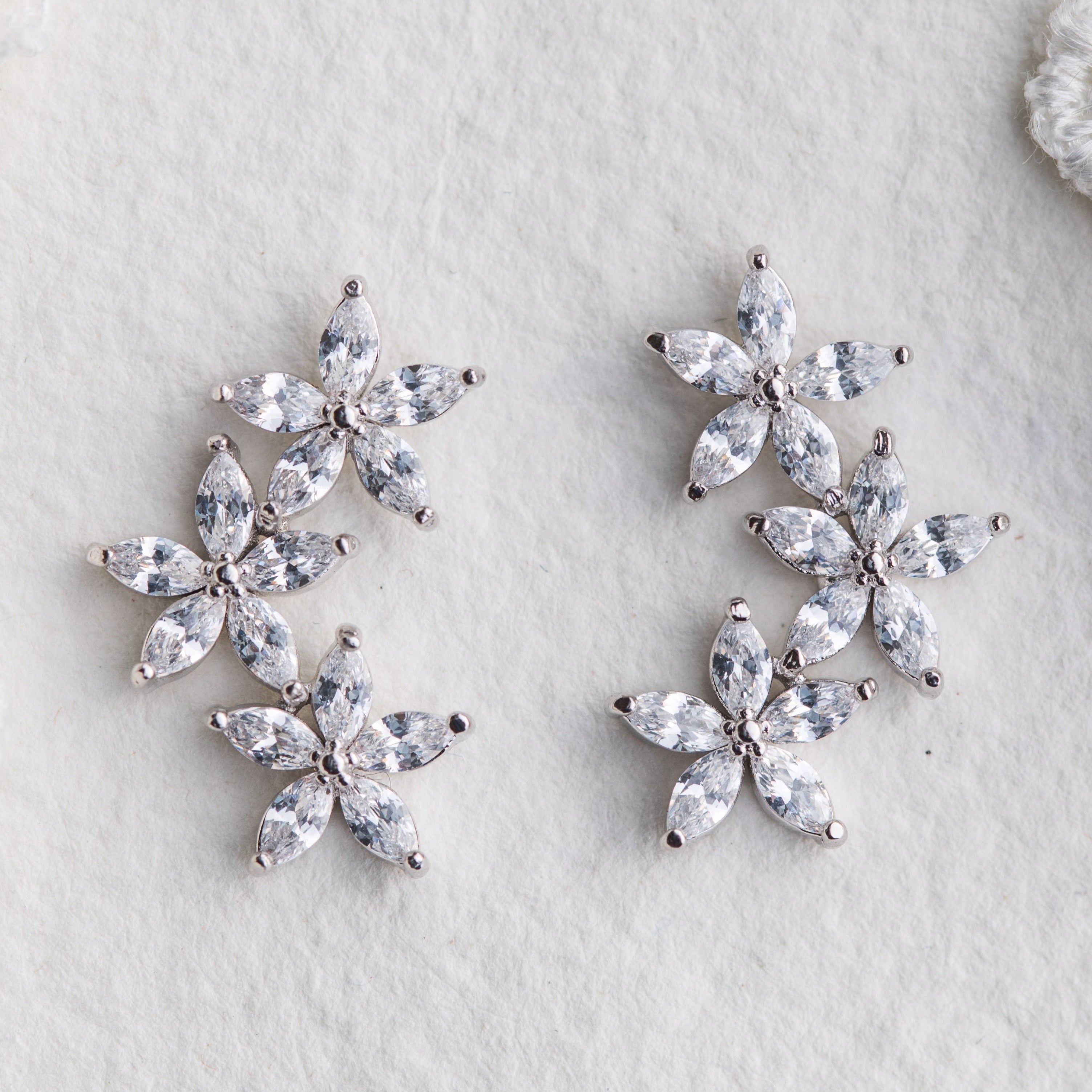 Stella crystal earrings