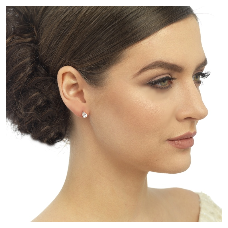 Eliana crystal stud earrings
