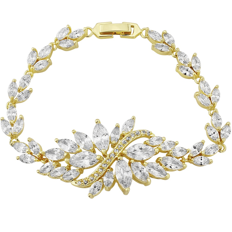 Manon silver crystal bracelet