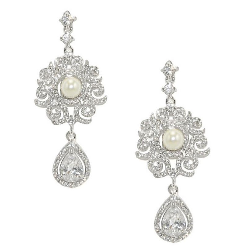 Bianca crystal earrings